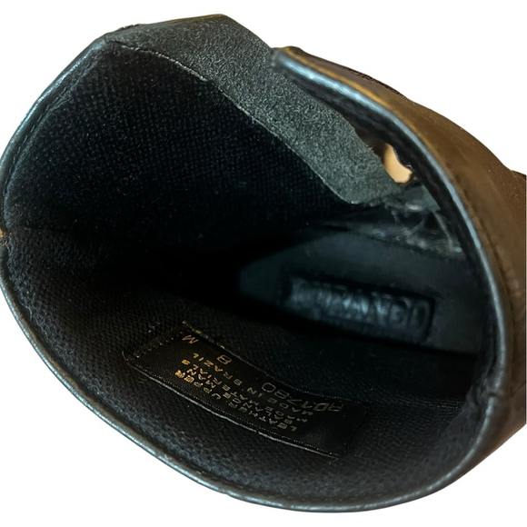 Women's Durango Black Leather Harness Engineer Moto Boots, 8 - Picture 12 of 13